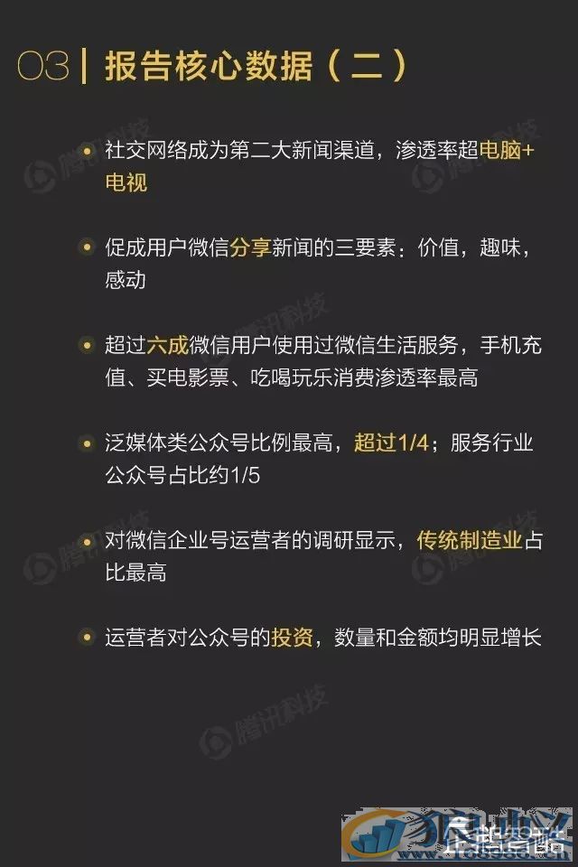 微信影响力报告转发到朋友圈的内容关注度不高！