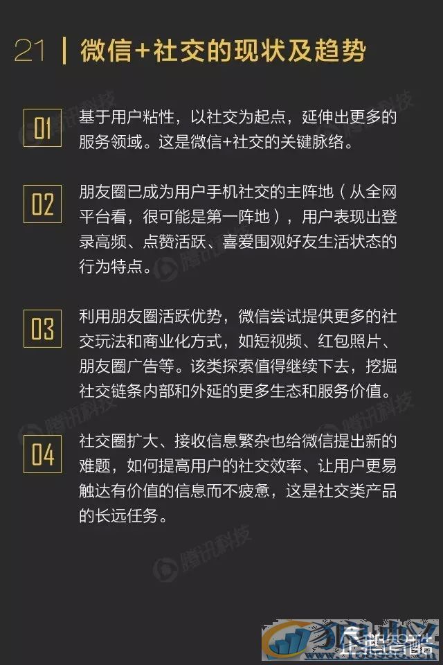 微信影响力报告转发到朋友圈的内容关注度不高！